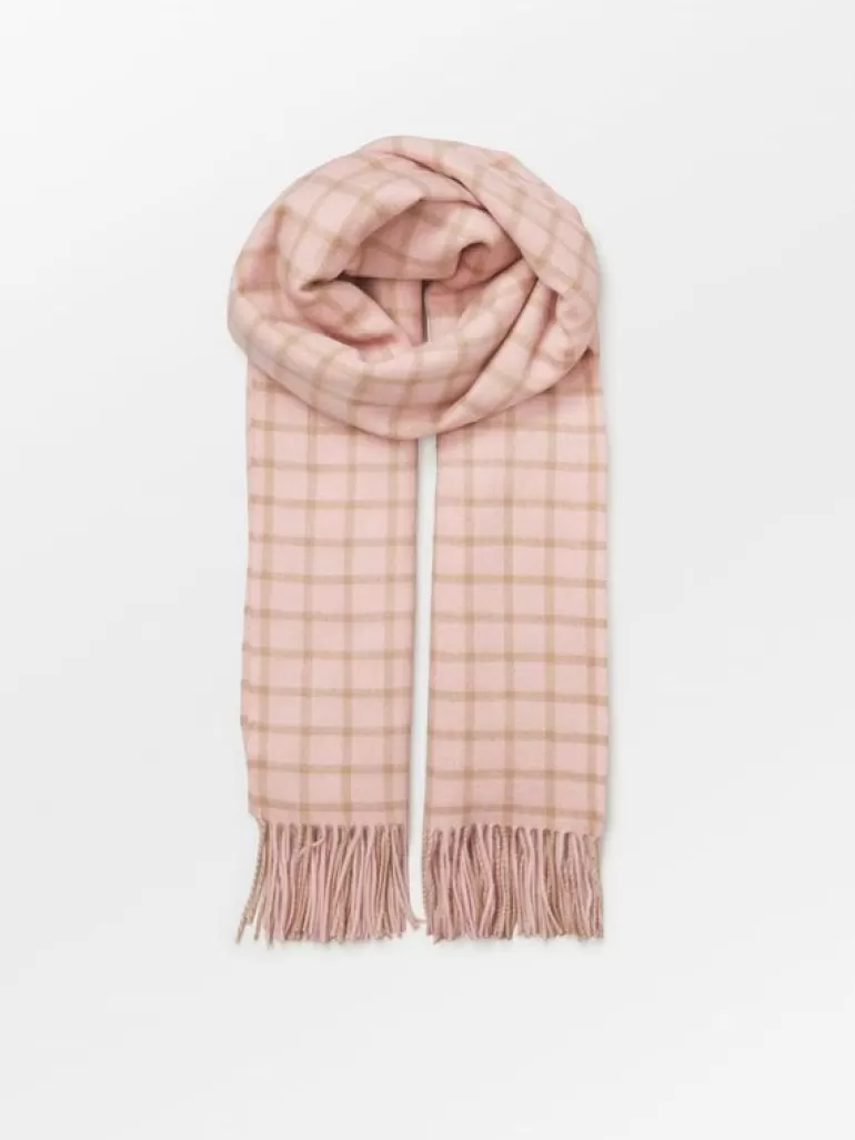 Check Crystal Scarf | BeckSöndergaard Outlet