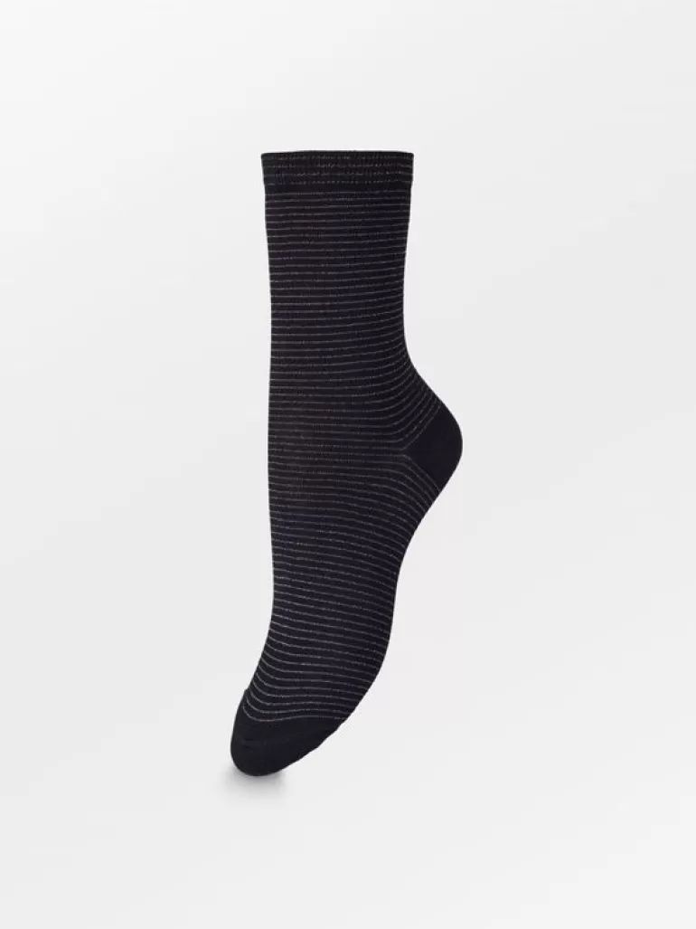 Dover Stripe Sock - Night Sky | BeckSöndergaard Best