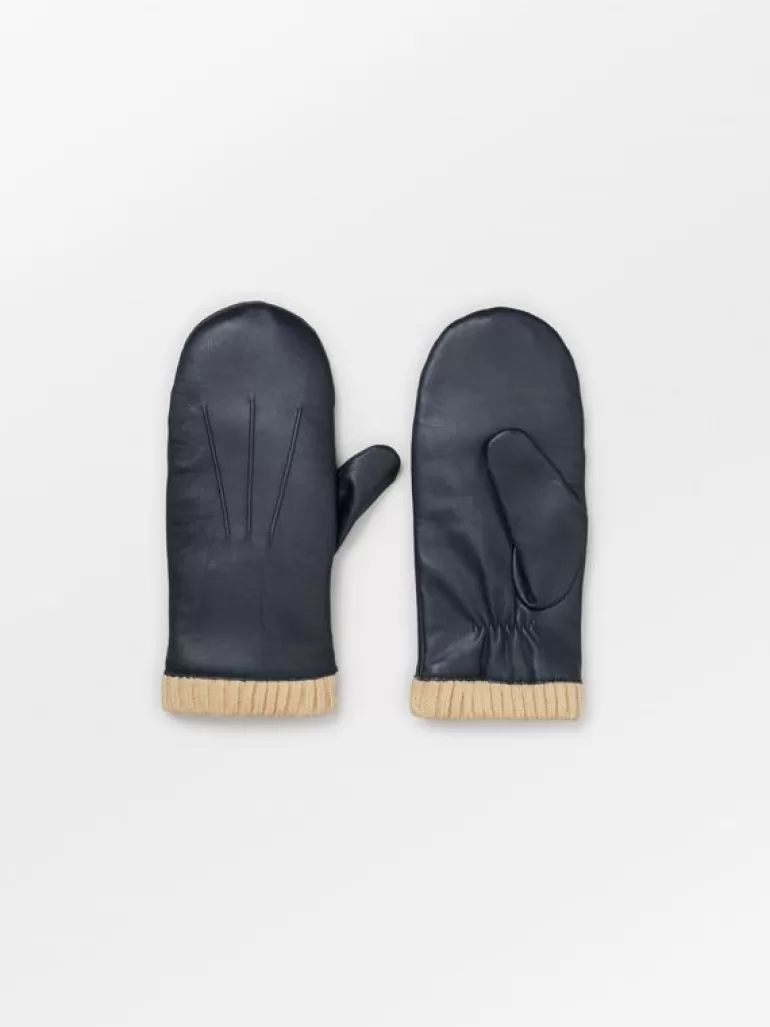 Edith Leather Mitten | BeckSöndergaard Outlet