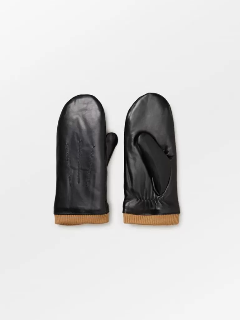 Edith Leather Mitten | BeckSöndergaard Clearance