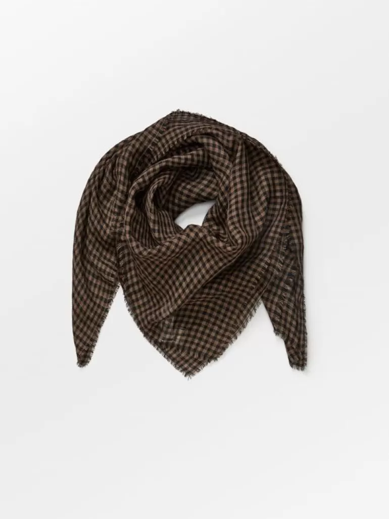 Gingham Big Woo Scarf | BeckSöndergaard Clearance