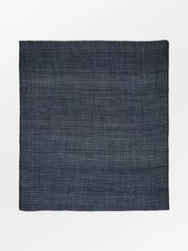 Gingham Big Woo Scarf | BeckSöndergaard Outlet