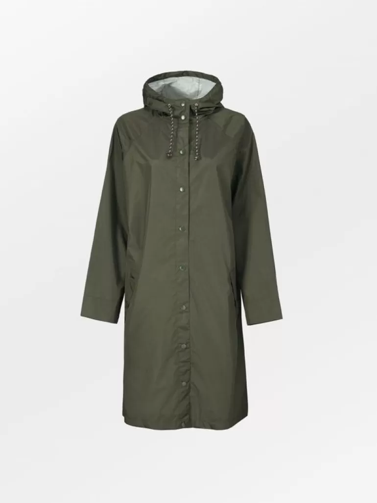 Solid Magpie Raincoat | BeckSöndergaard Store