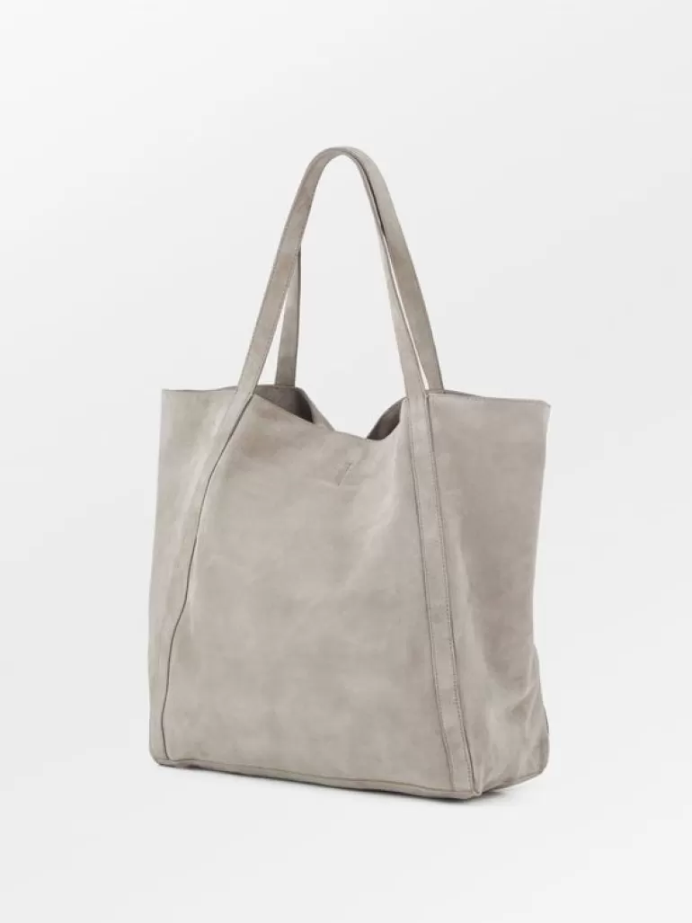 Suede Eden Bag - Porpoise Gray | BeckSöndergaard Sale