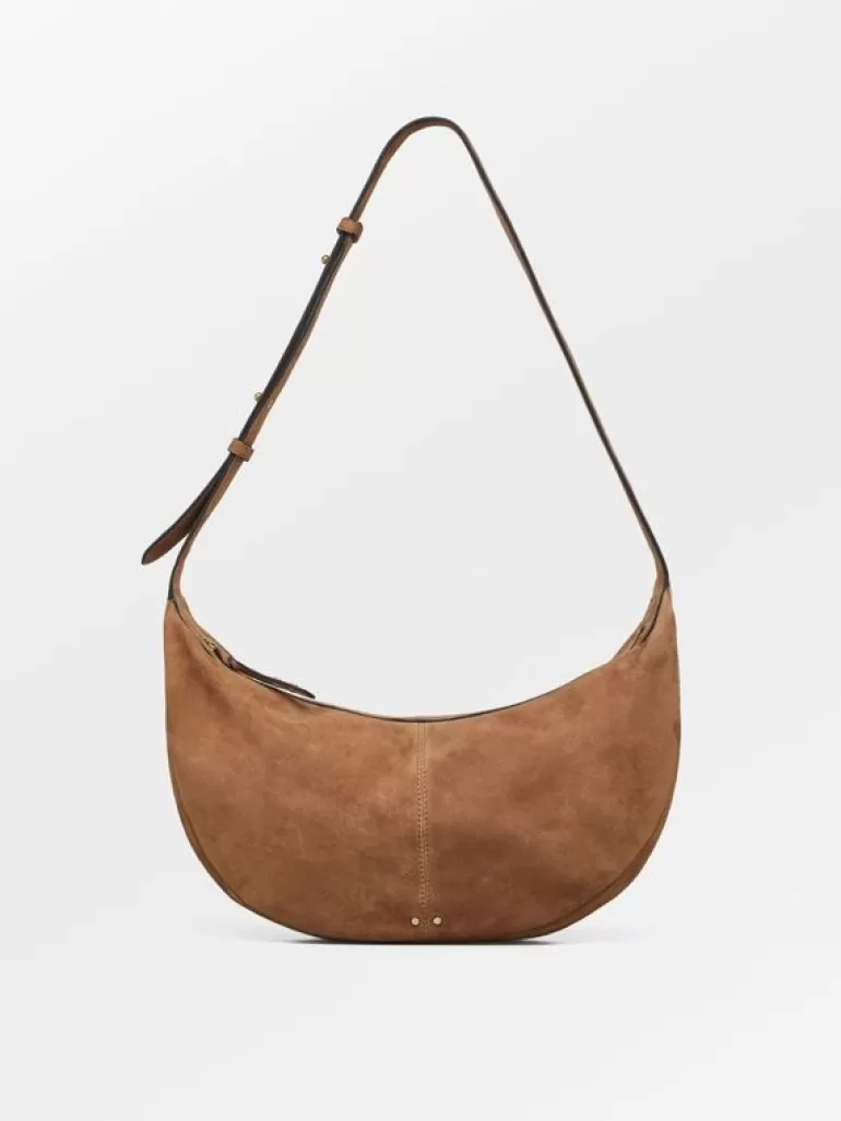 Suede Moon Bag | BeckSöndergaard Online