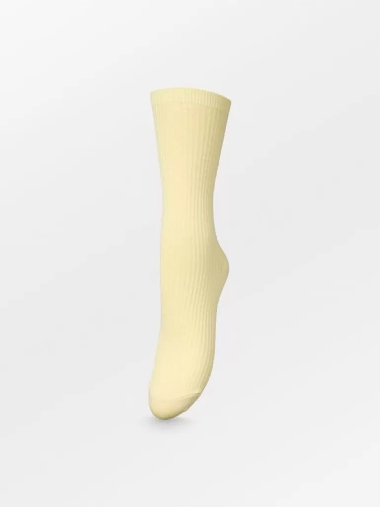 Telma Solid Sock | BeckSöndergaard Fashion